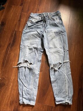 wild fable Light Blue High-Rise Mom Jeans
